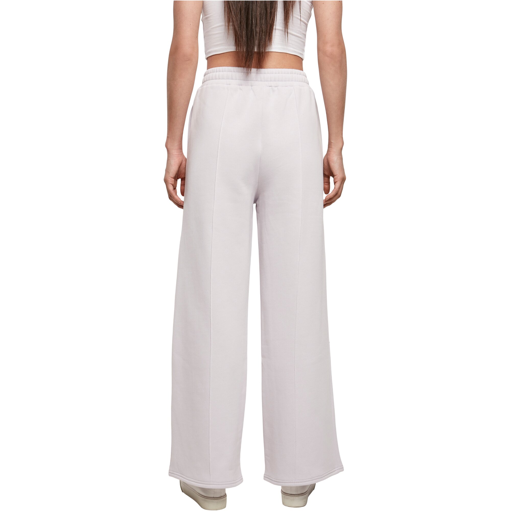 Urban Classics Ladies - Straight Pin Tuck Sweatpants lilac