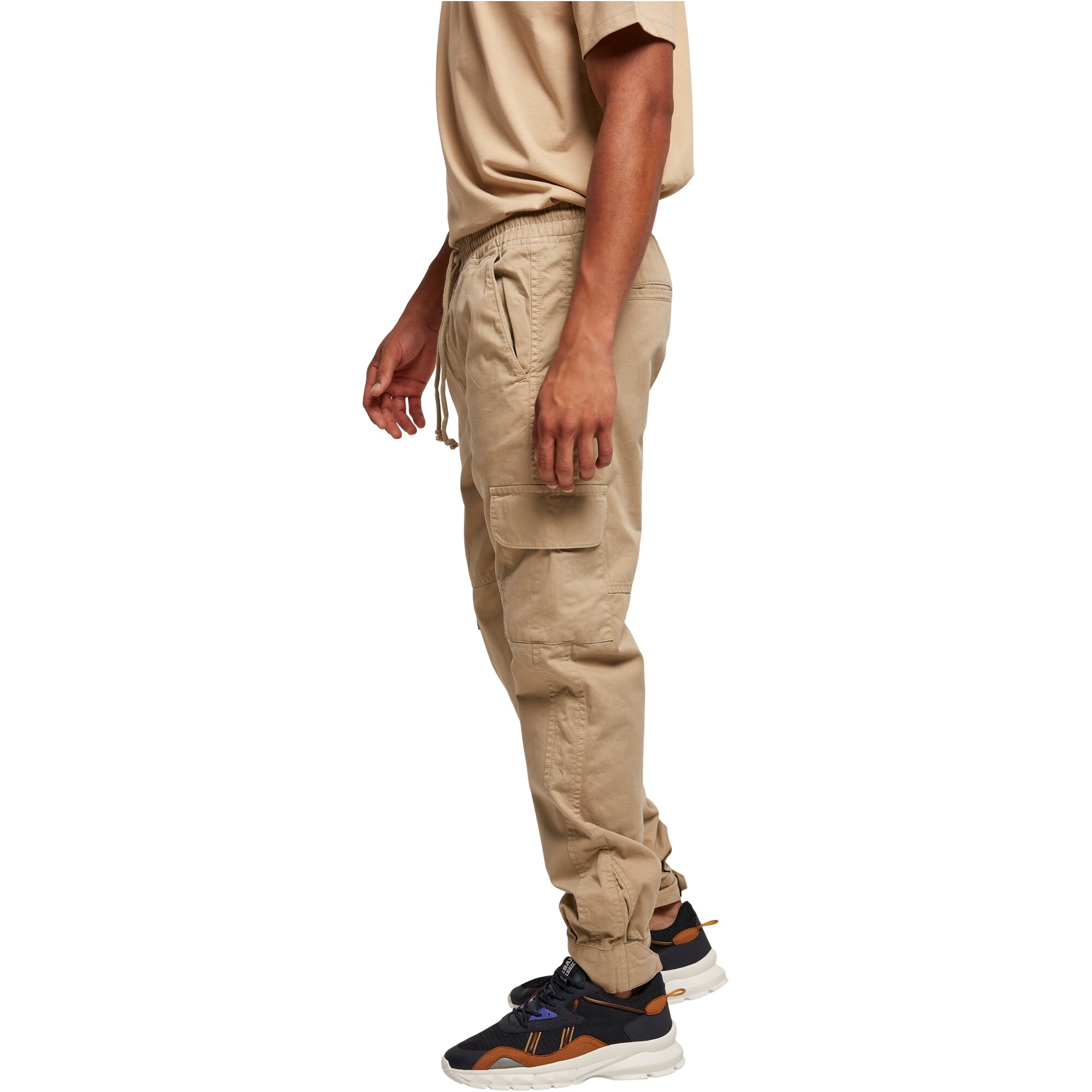 Urban Classics - Military Jogger Cargo Sweatpants beige