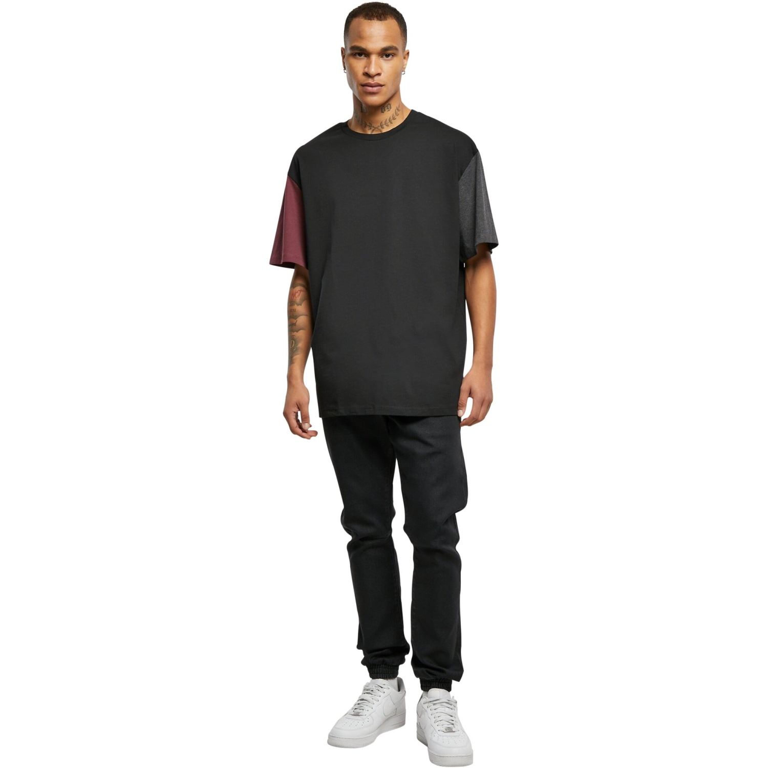 Urban Classics - Organic Oversized Colorblock Shirt