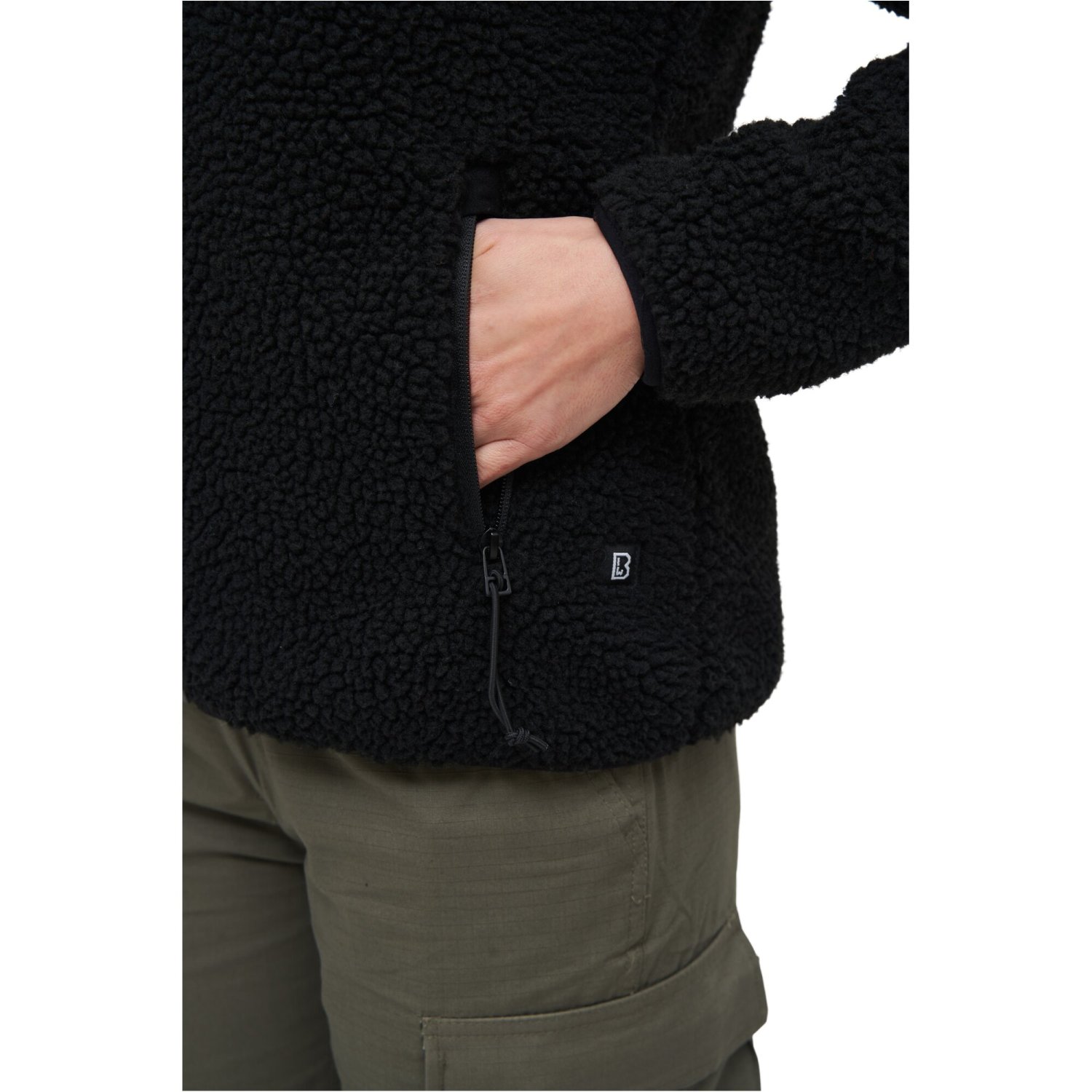 Brandit Ladies - Teddyfleece Jacket black