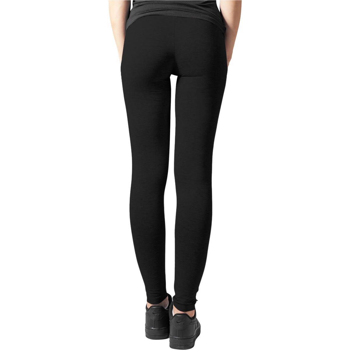 Urban Classics Ladies - Jersey Stretch Leggings schwarz