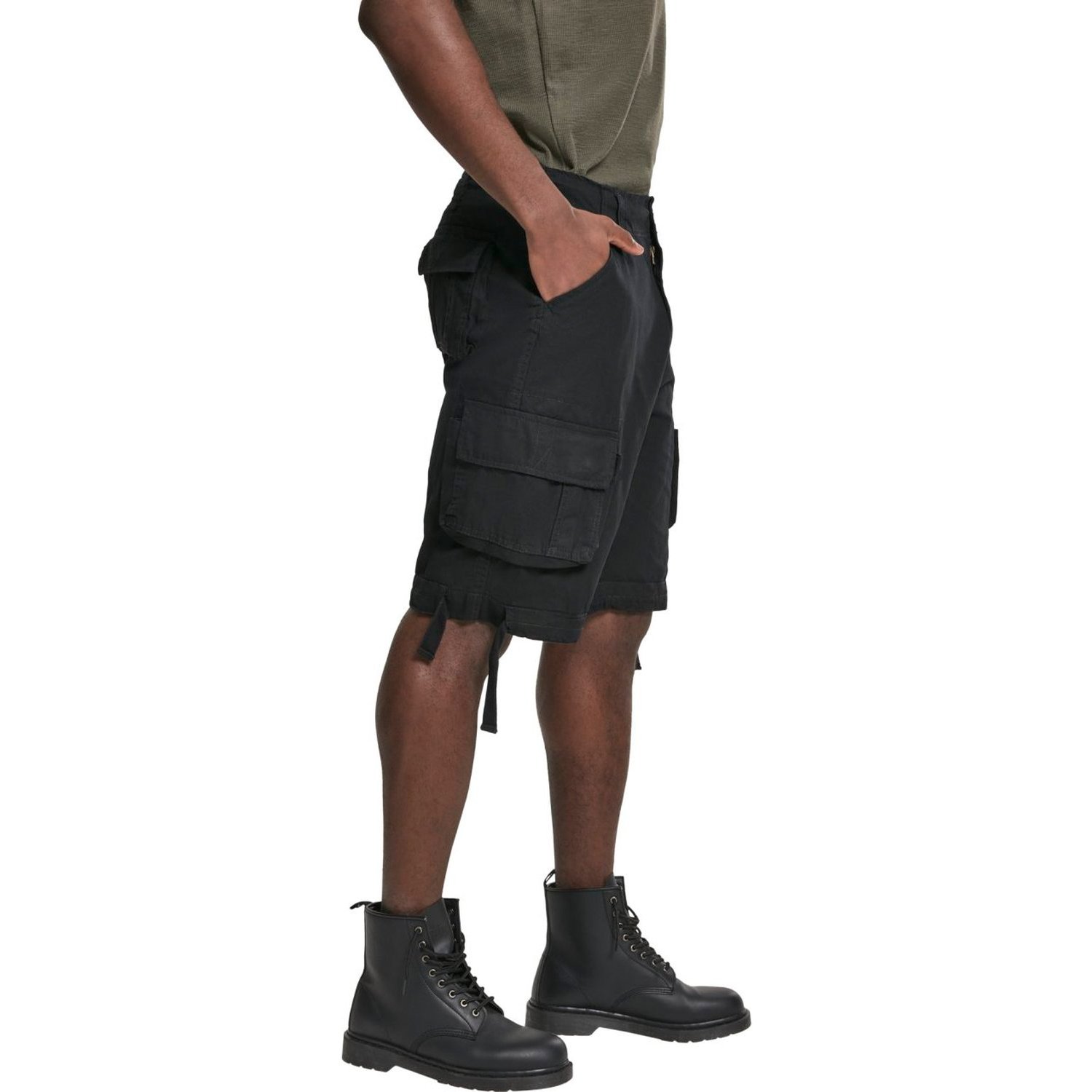 Brandit URBAN LEGEND Vintage City Cargo Army Shorts black