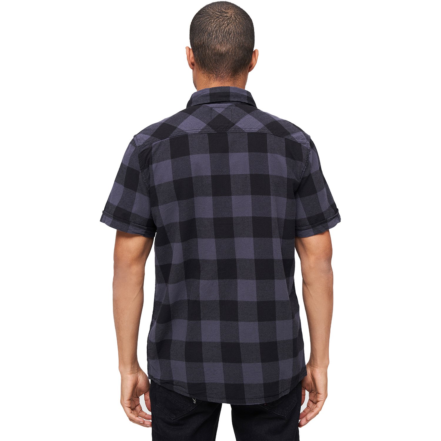 Brandit - CHECKED FLANELL Halfsleeve Shirt