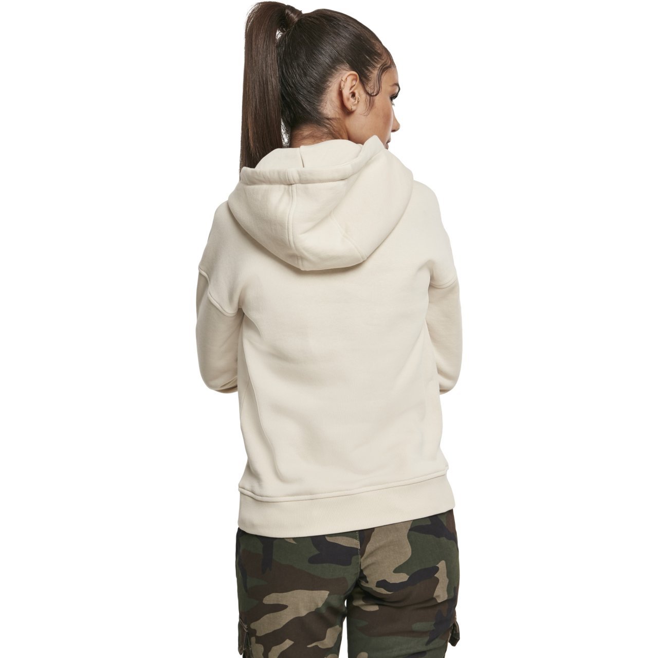 Urban Classics Ladies - ORGANIC Basic Hoody sand beige