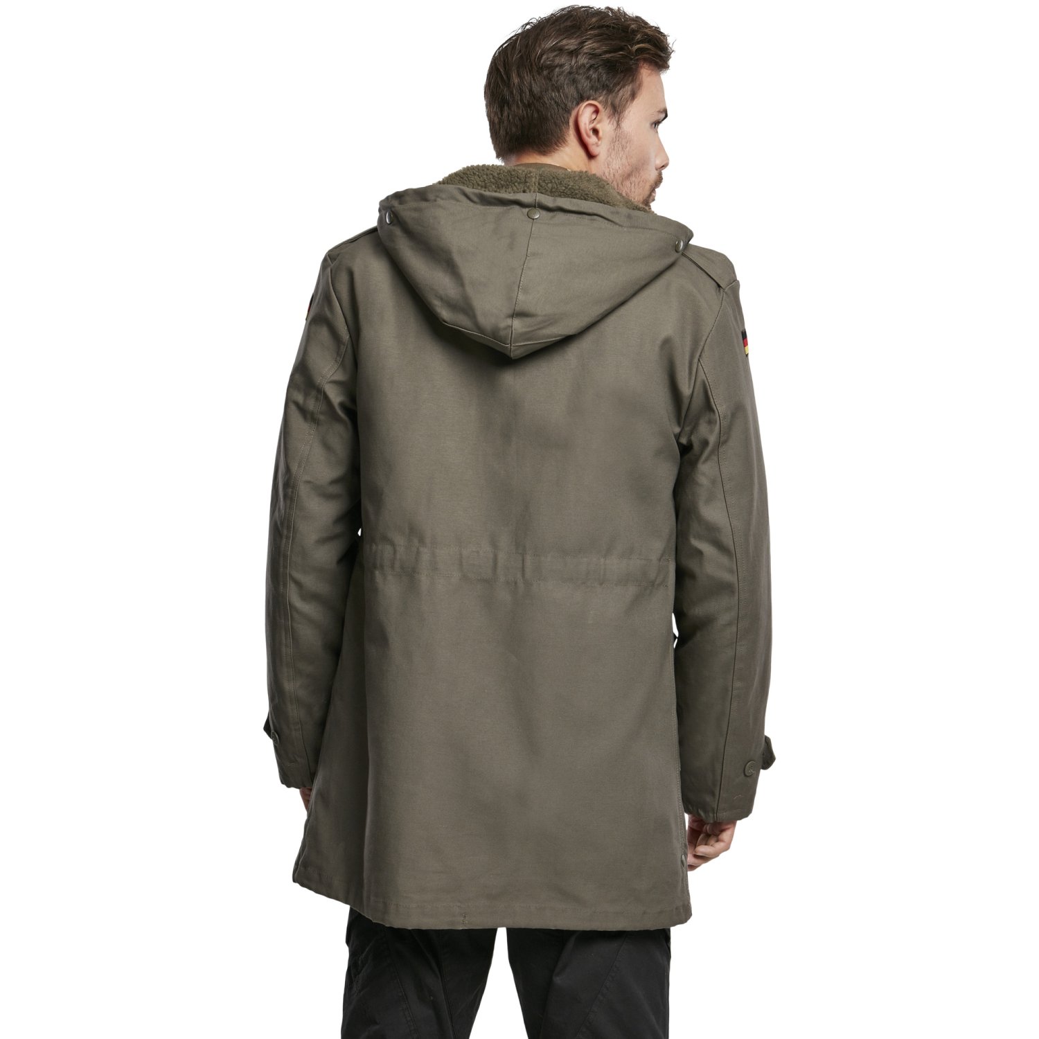 Brandit - BW Winter Parka with German Flag olive