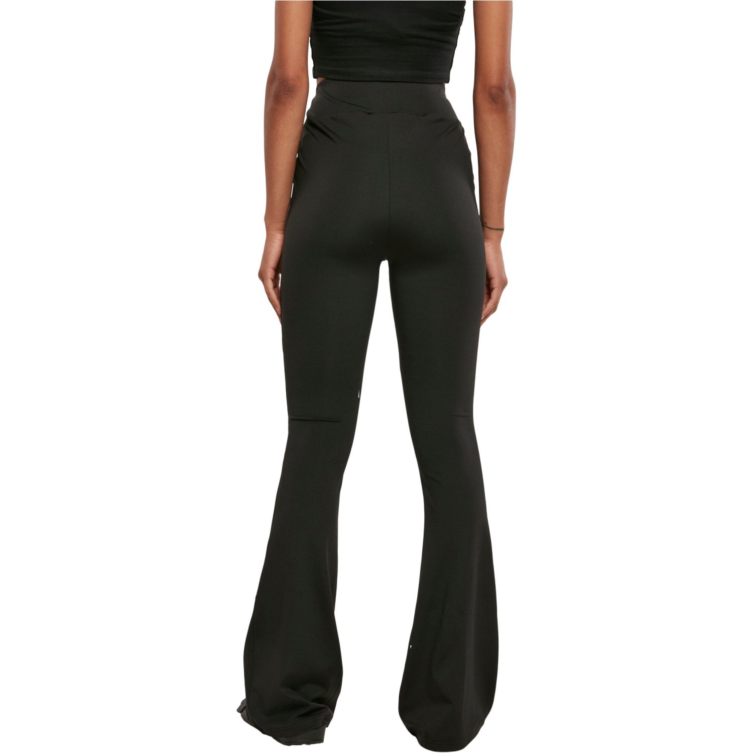 Urban Classics Ladies - Recycled High Waist Flared Leggings