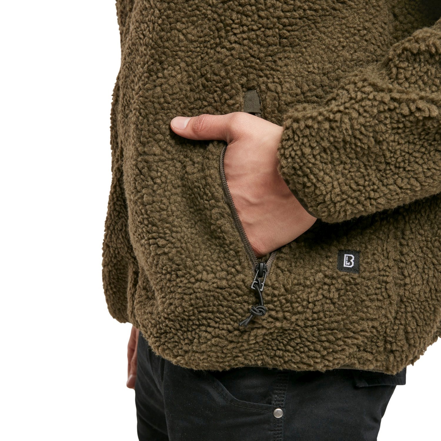 Brandit - Teddyfleece Worker Jacket olive