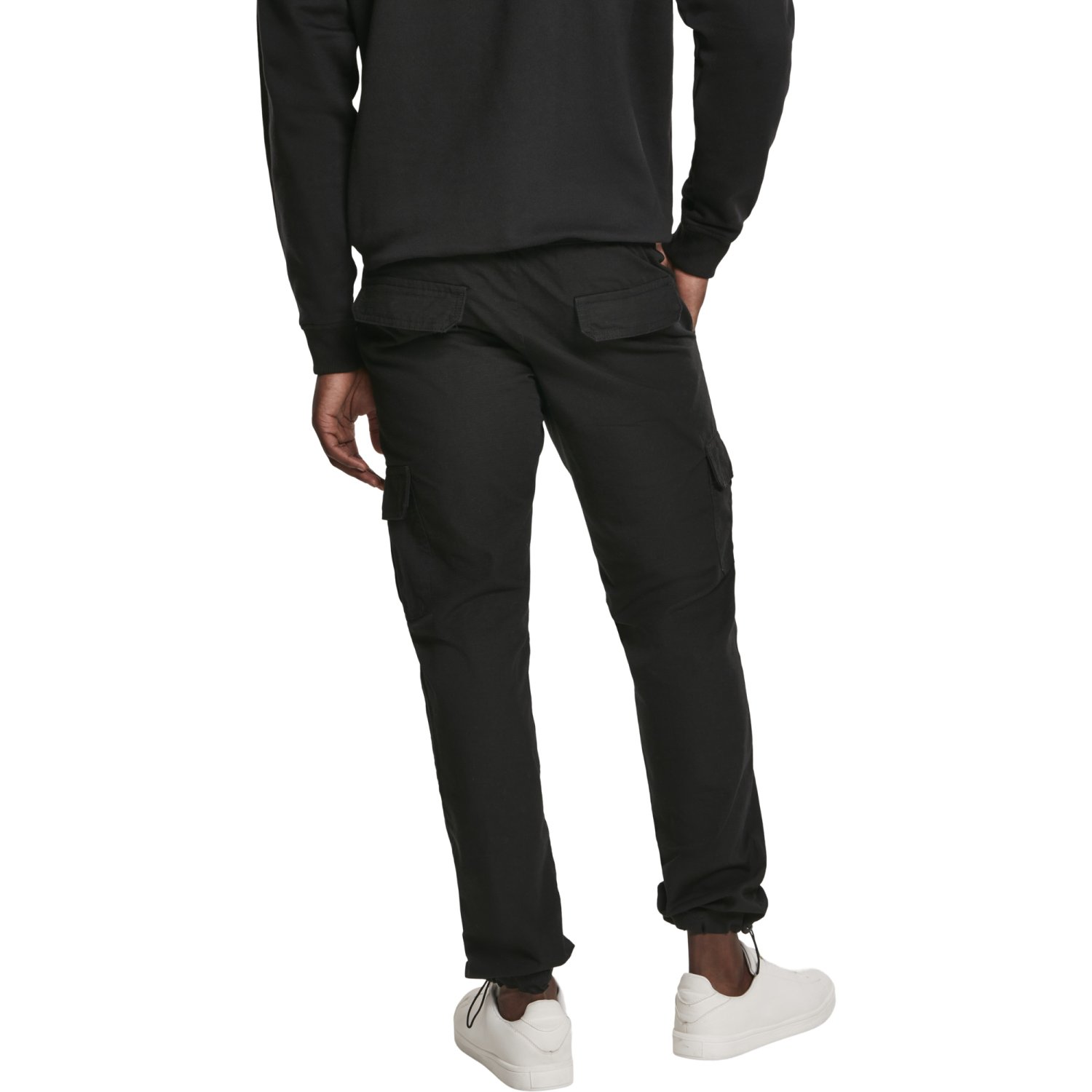 Urban Classics - RIPSTOP CARGO Jogging Pantalon noir