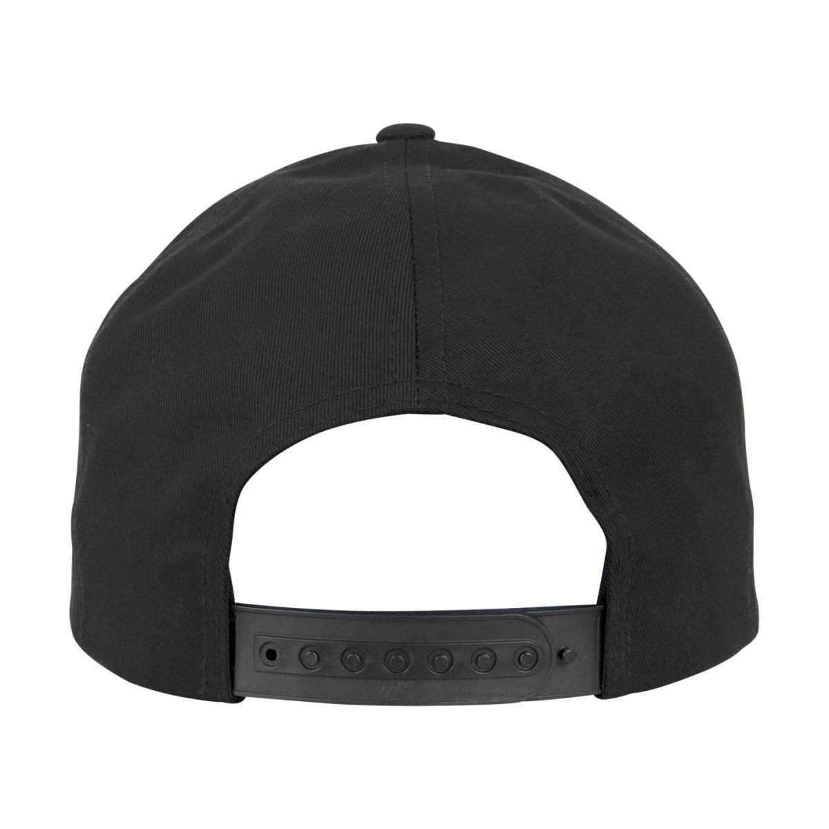 Flexfit 5-Panel Curved Classic Snapback Cap - noir