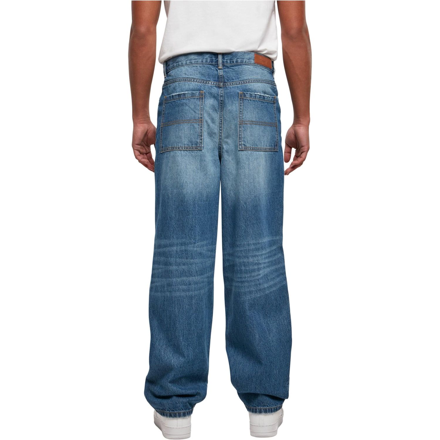 Urban Classics - Distressed Loose-Fit 90s Denim Jeans