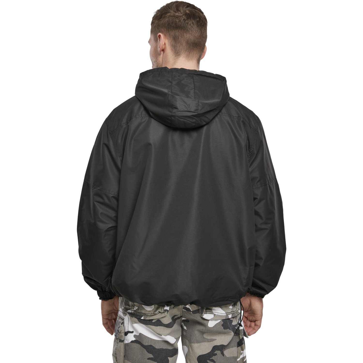 Brandit Pull-Over Summer Windbreaker Jacket black