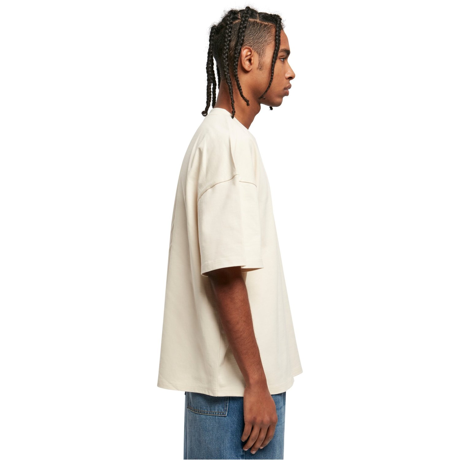 Urban Classics - Heavy OVERSIZED Shirt white sand