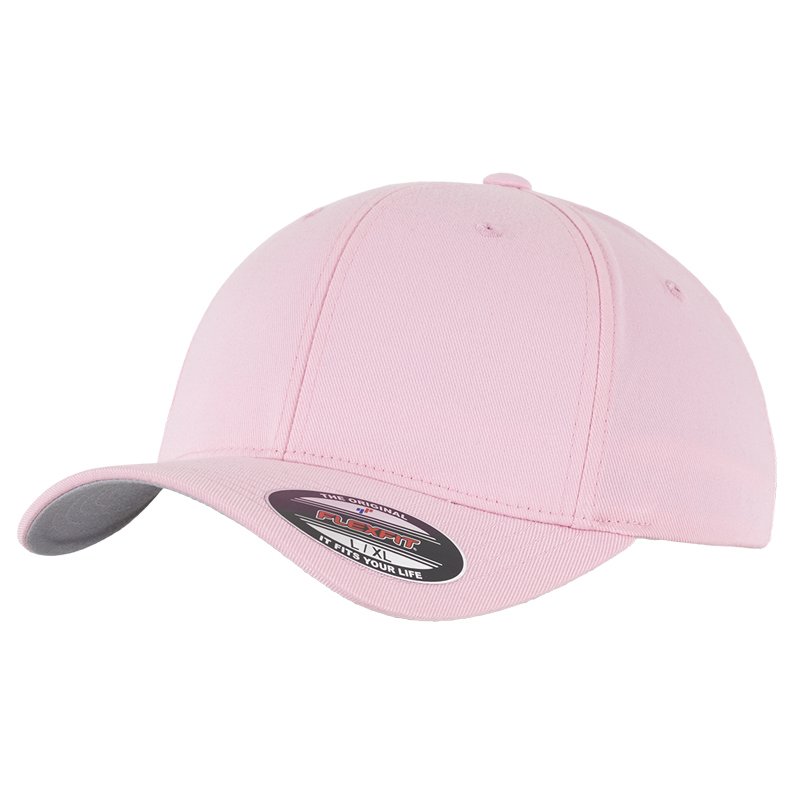 Flexfit WOOLY COMBED Stretchable Cap - pink