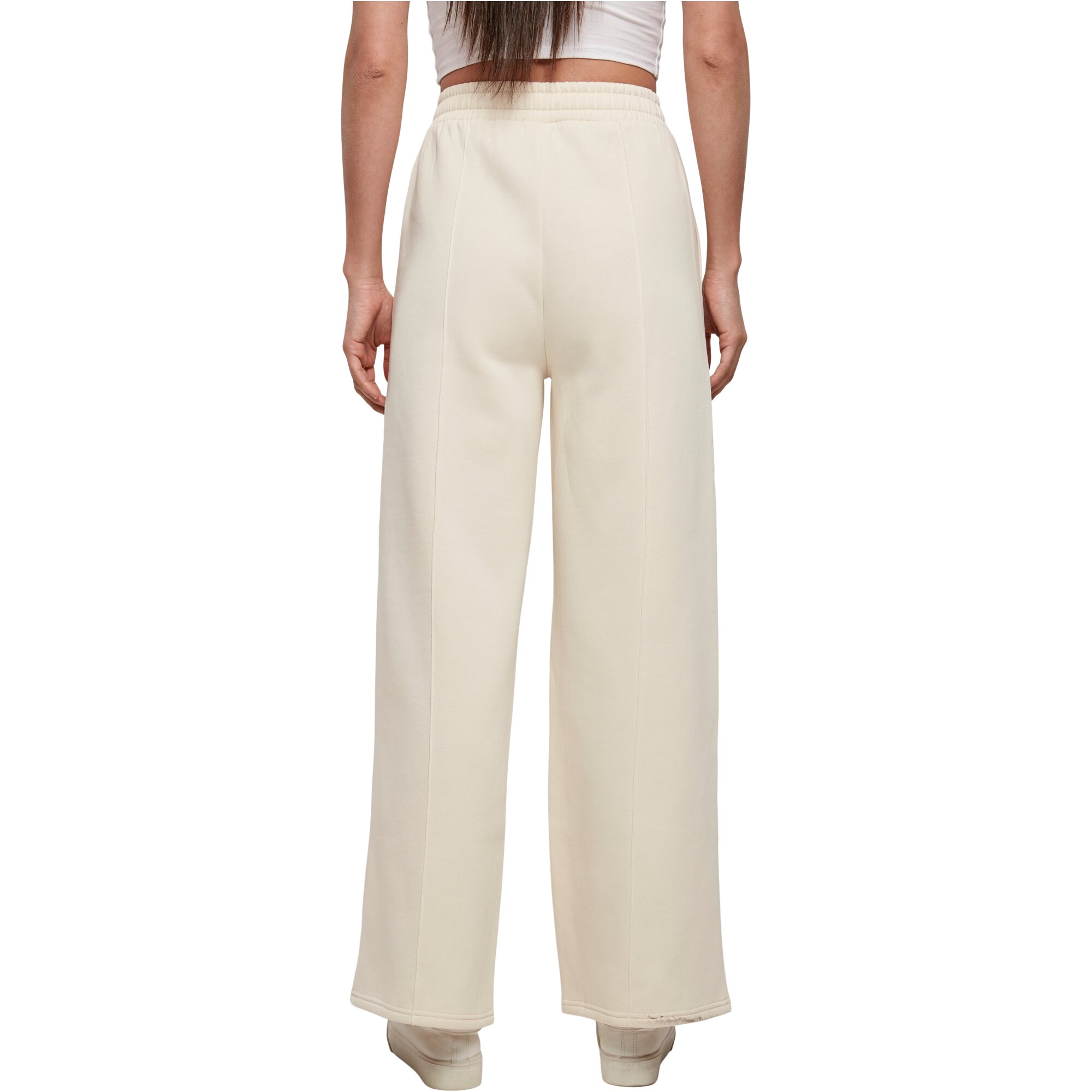 Urban Classics Ladies - Straight Pin Tuck Sweatpants