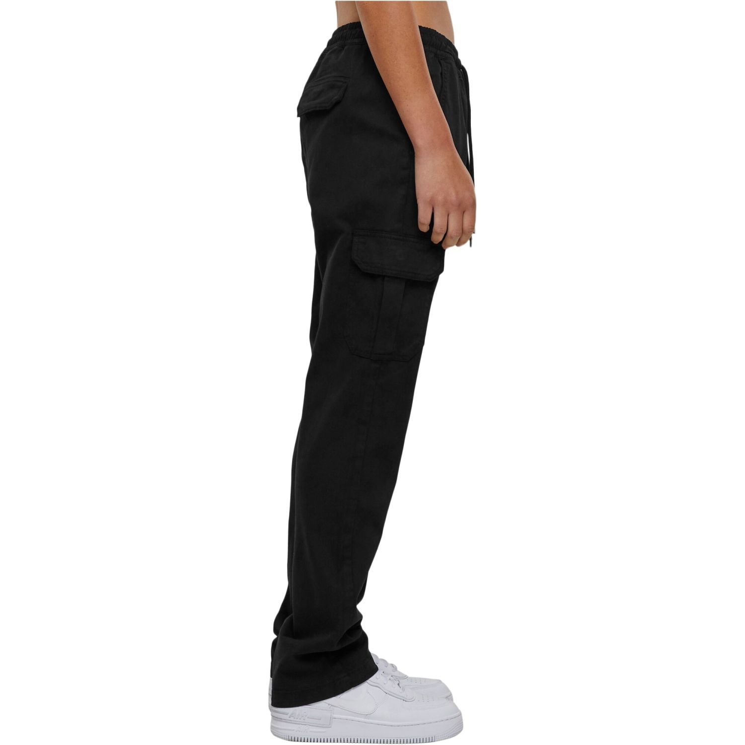 Urban Classics Ladies - High Waist Twill Cargo Pants