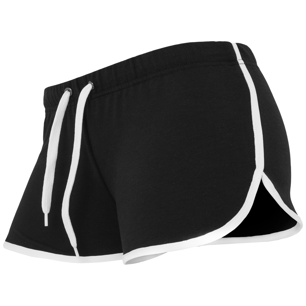Urban Classics Femme - FRENCH TERRY Hotpants noir - XS