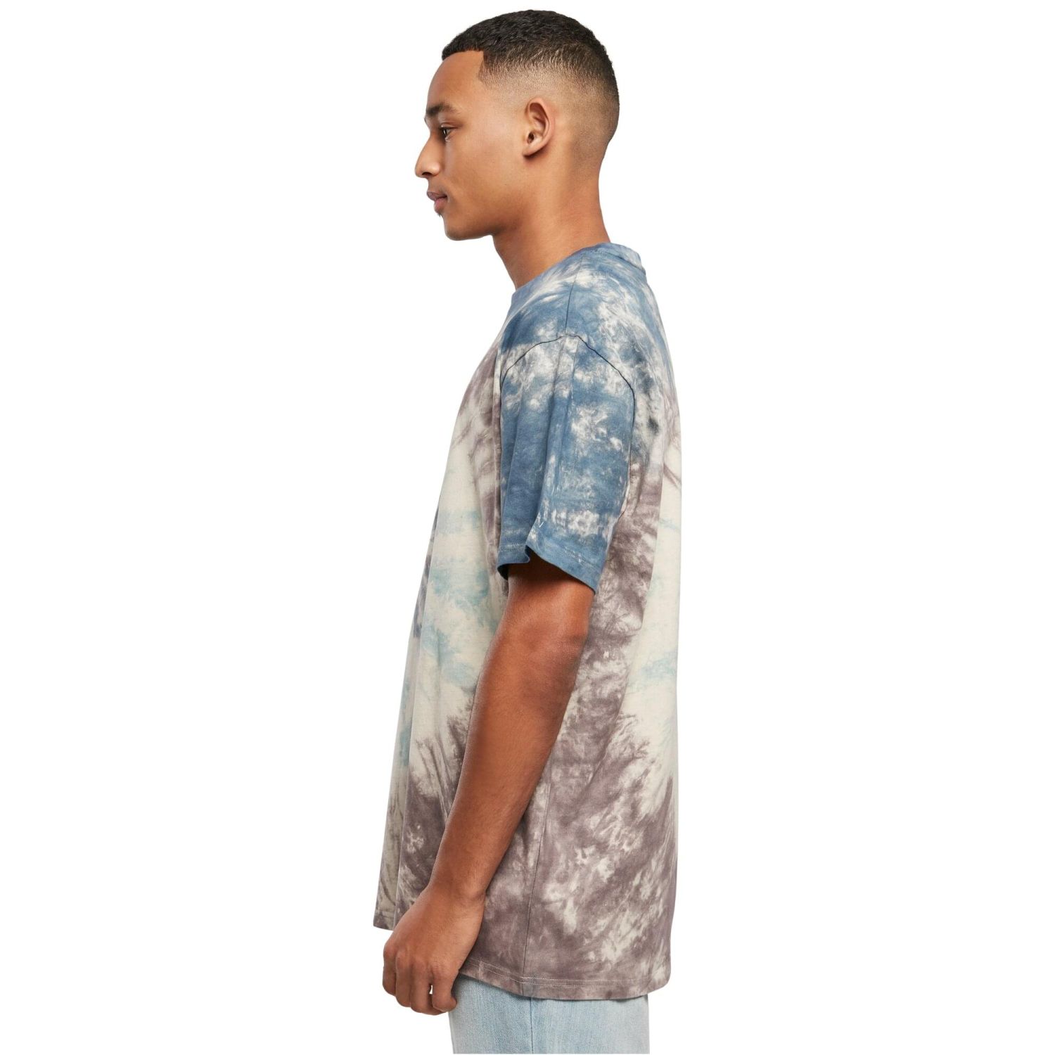 Urban Classics - Oversize Tie Dye Shirt offwhite
