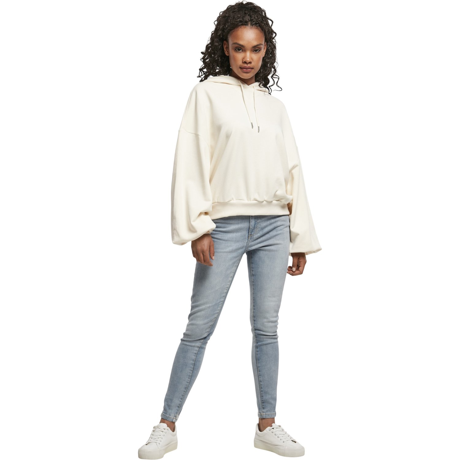 Urban Classics Ladies - ORGANIC Oversized Hoody sand