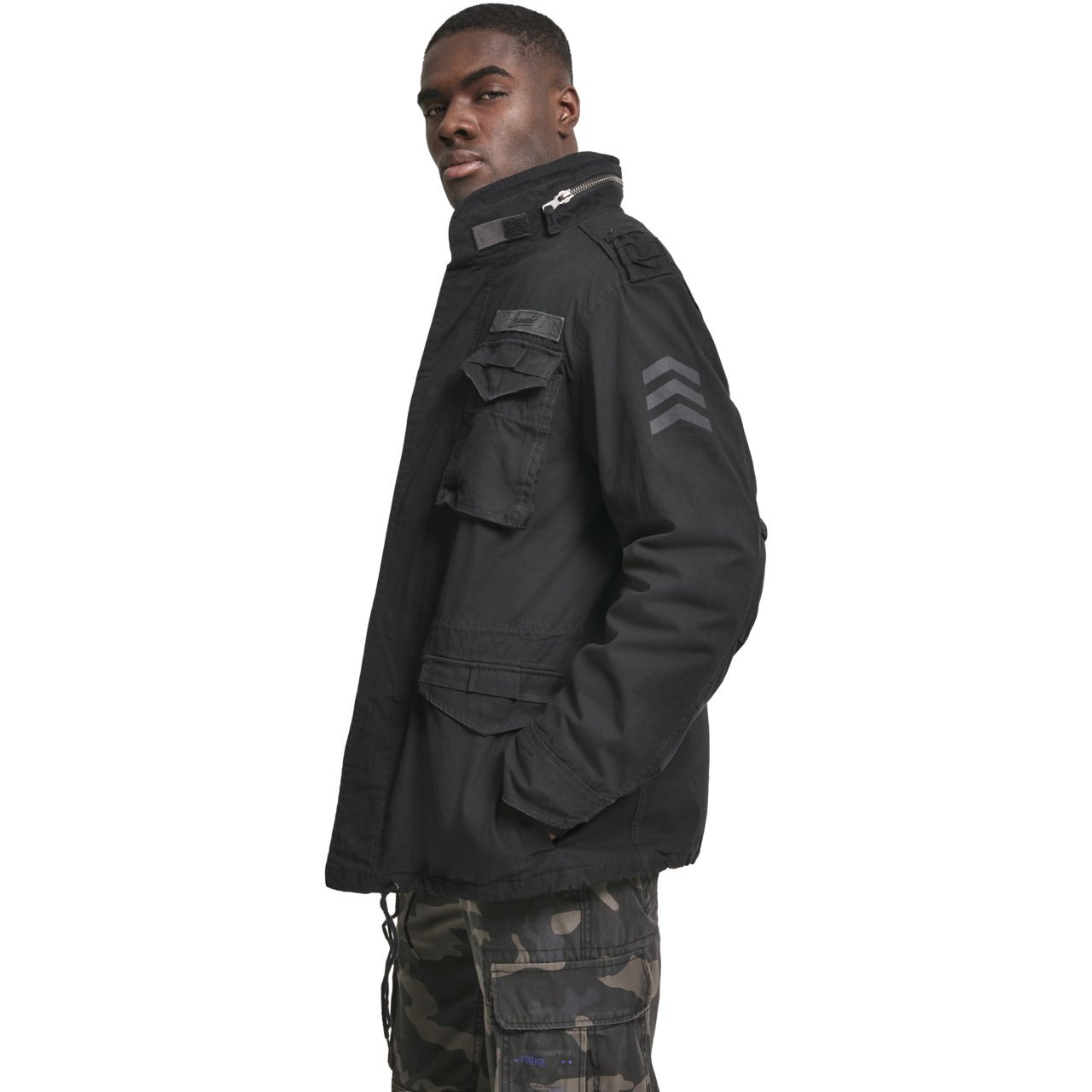 Brandit - M65 GIANT Vintage Parka Veste de champ noir