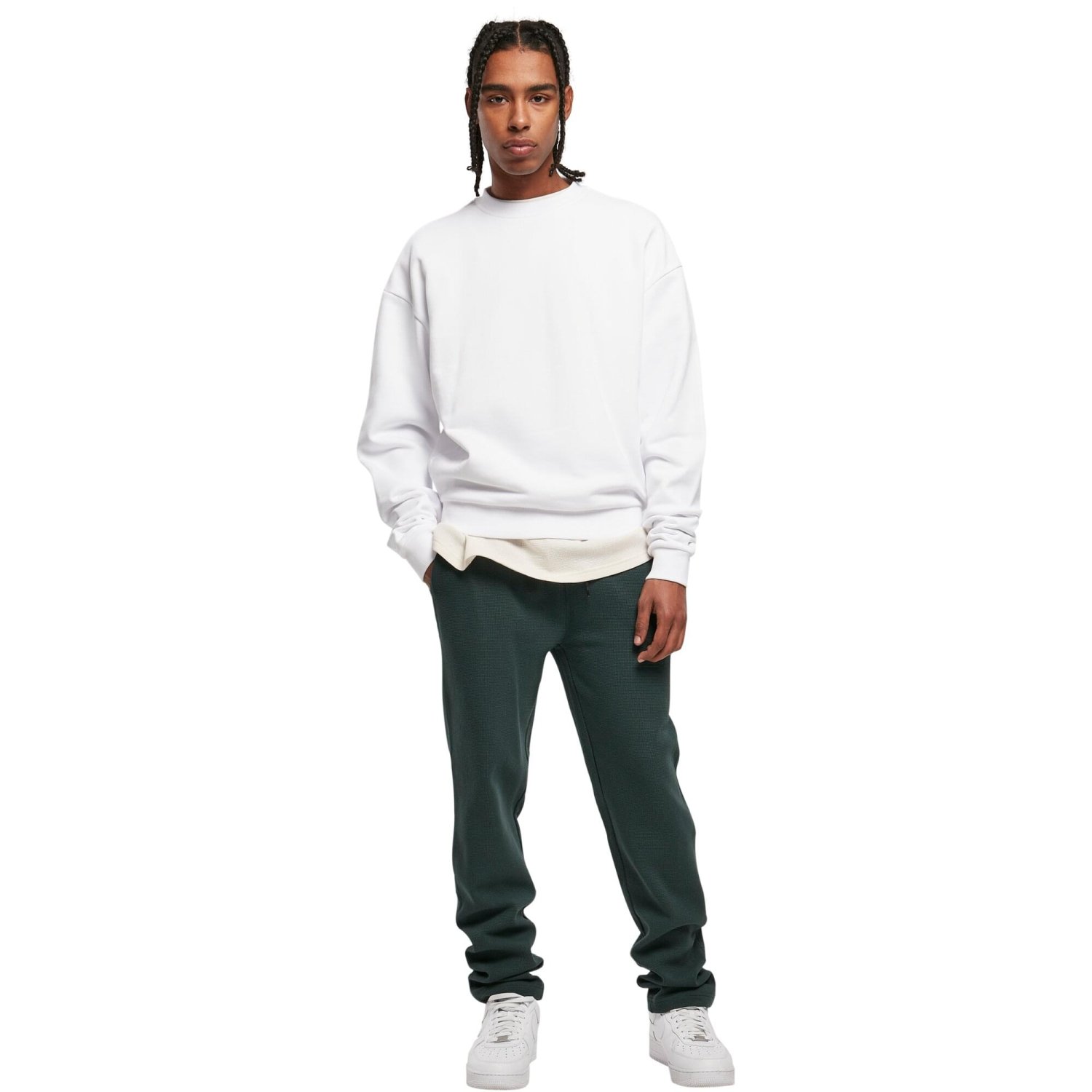 Urban Classics - Ultra Heavy Sweatshirt blanc