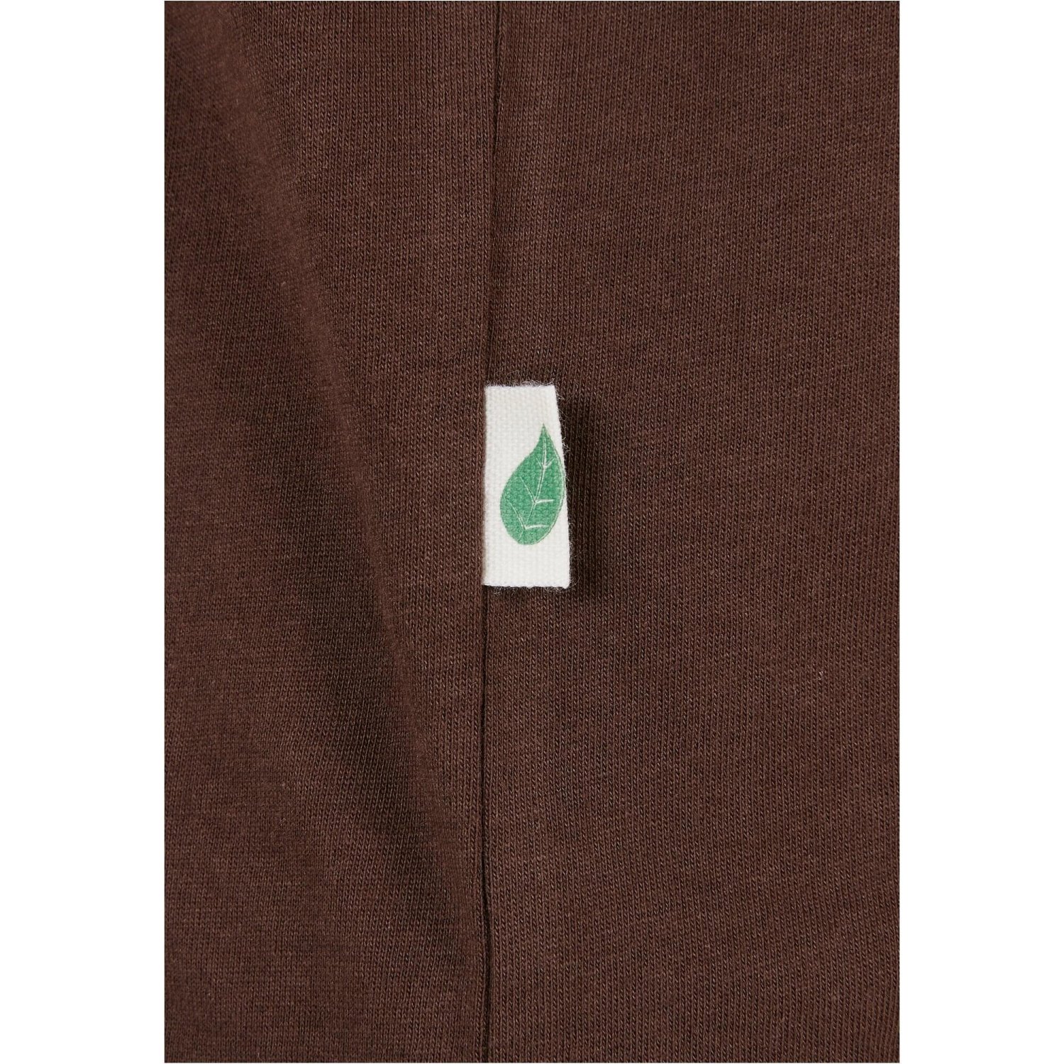 Urban Classics Ladies - Organic Extended Shirt brown
