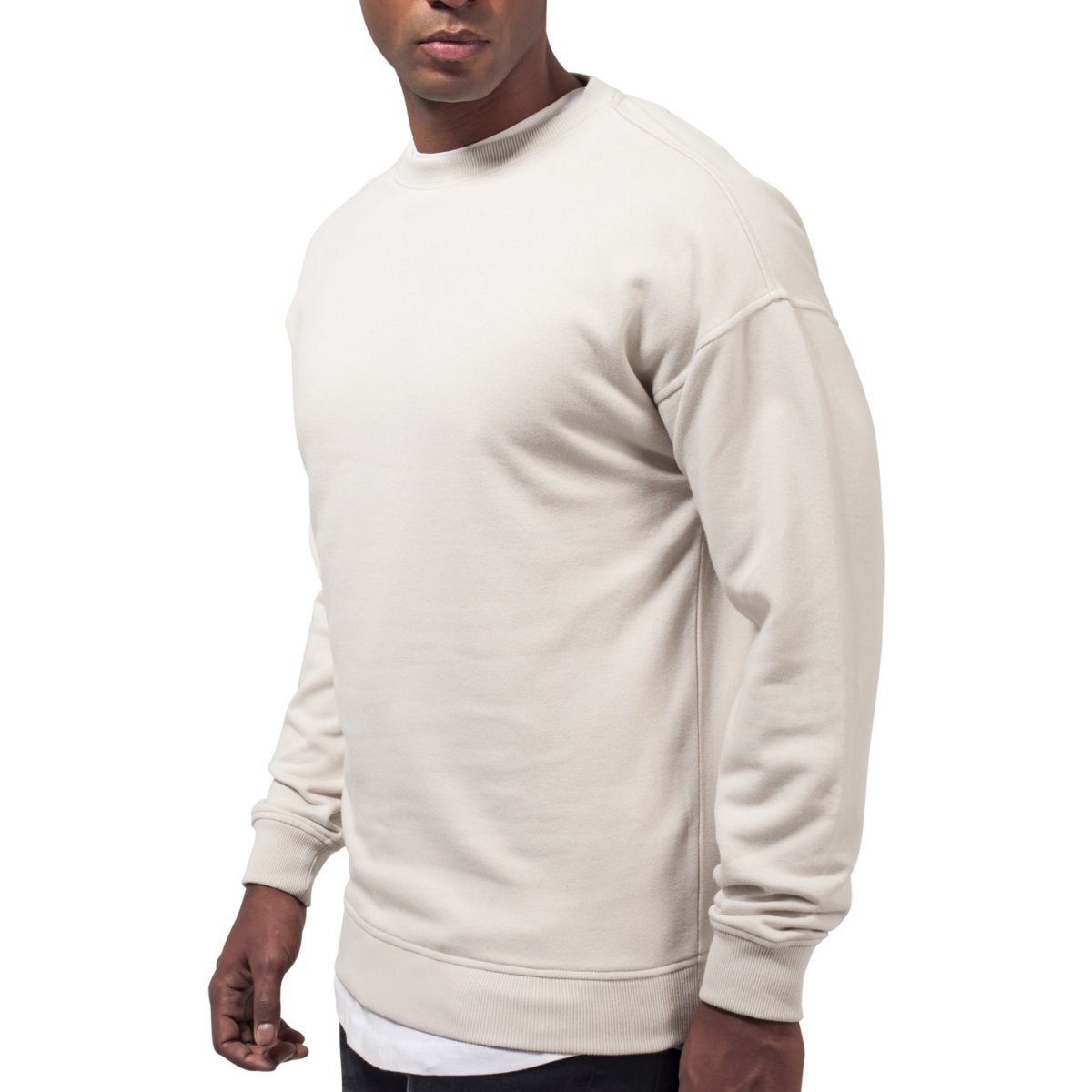 Urban Classics - SWEAT Crewneck sand beige