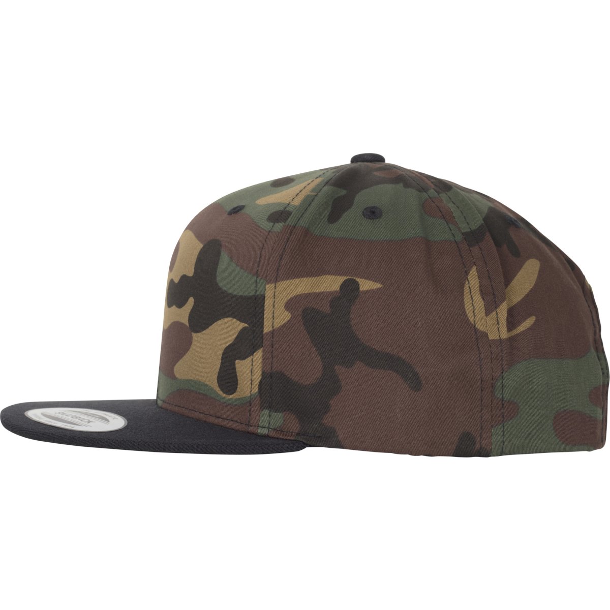 Flexfit 2-Tone Classic Snapback Cap - wood camo
