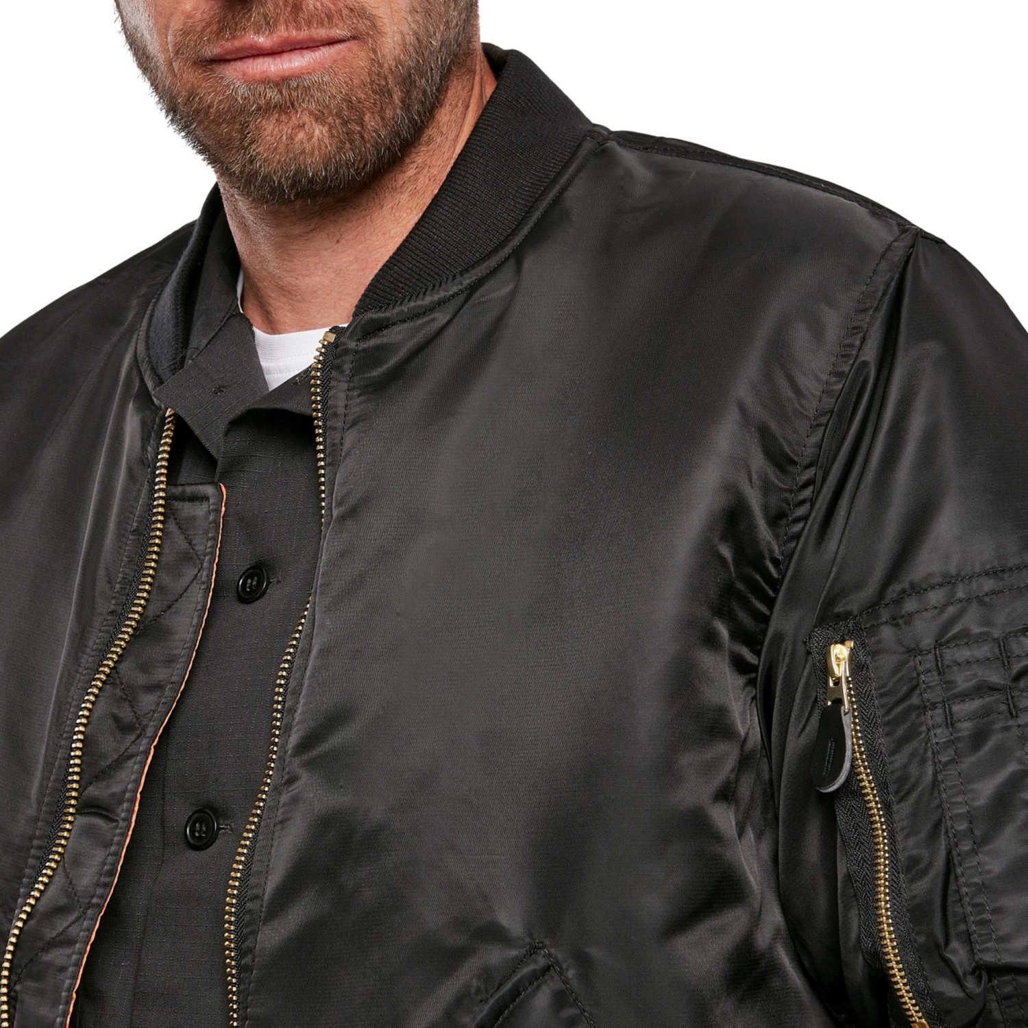 Brandit - MA1 BOMBER Veste noir
