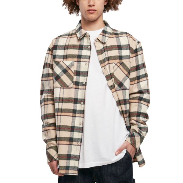 Urban Classics - MOUNTAIN Flannel Hemd