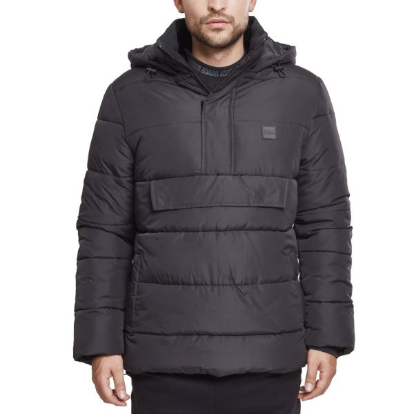Urban Classics - Pull-Over Puffer Stepp Winterjacke