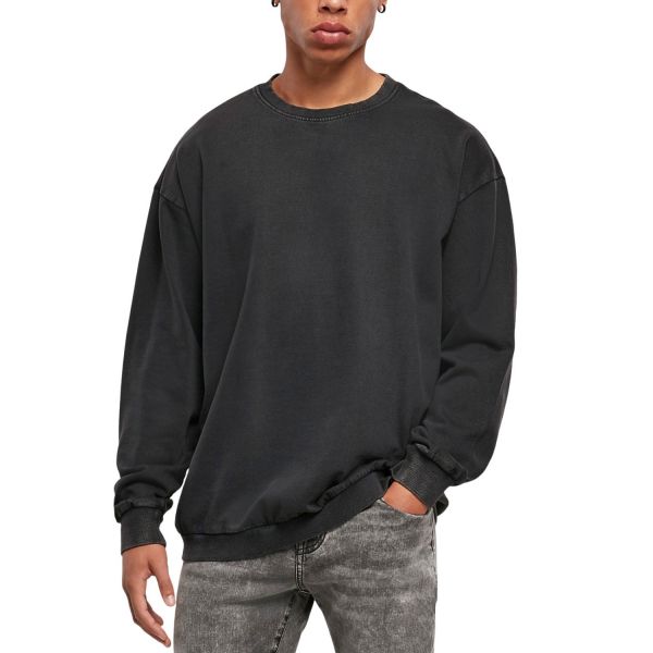 Urban Classics - Acid Washed Oversized Pullover Crewneck