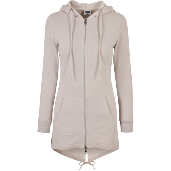 Urban Classics Ladies - SWEAT PARKA Long Zip Hoody