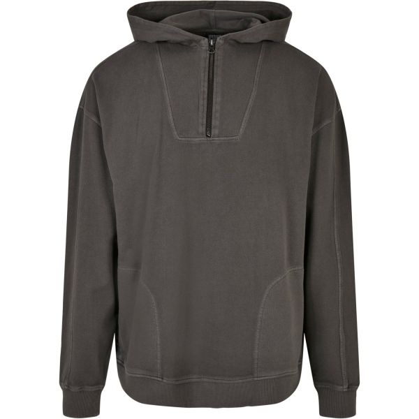 Urban Classics - Overdyed Camp Troyer Hoody khaki