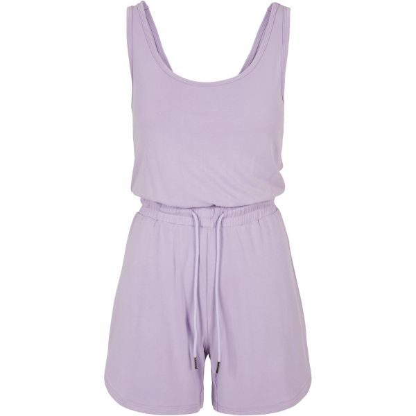 Urban Classics Ladies - MODAL Short Sleevless Jumpsuit