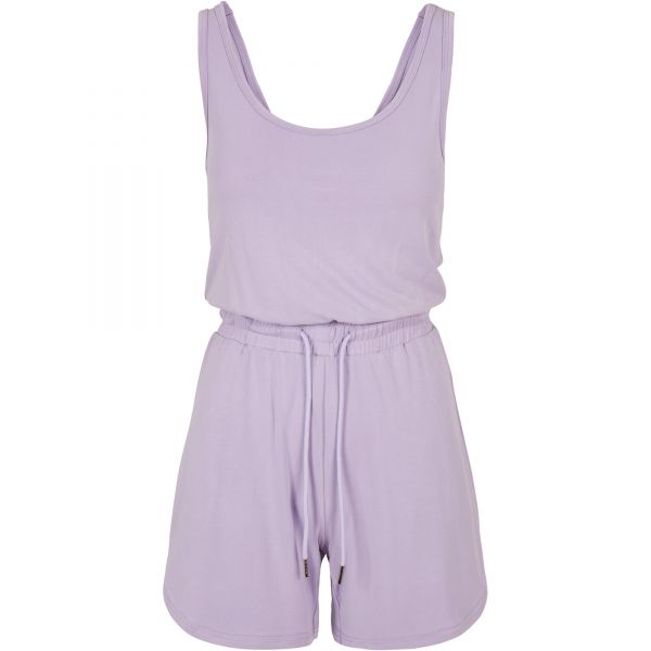 Urban Classics Ladies - MODAL Short Sleevless Jumpsuit