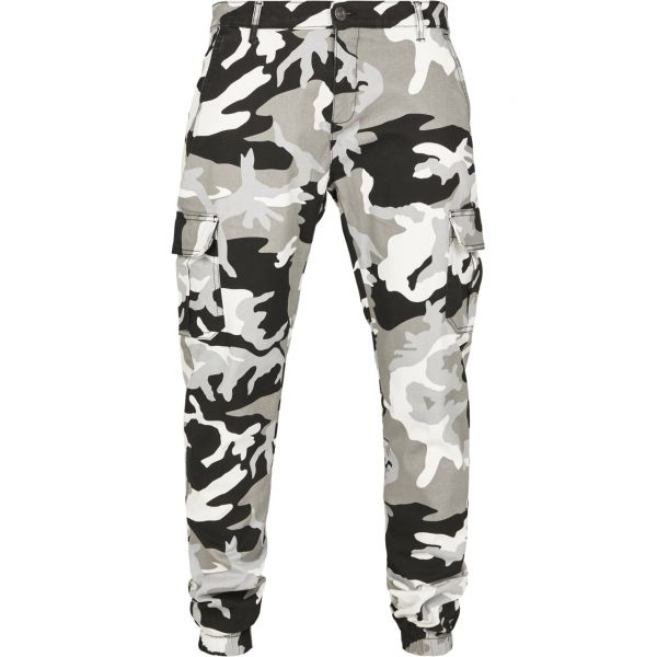 Urban Classics - CARGO Jogging Pants 2.0 wine camo