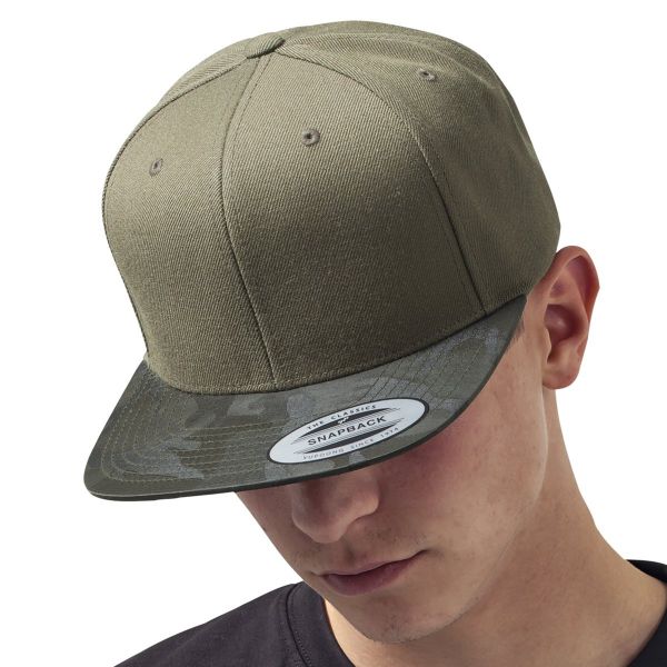 Flexfit CAMO VISOR Snapback Army Cap