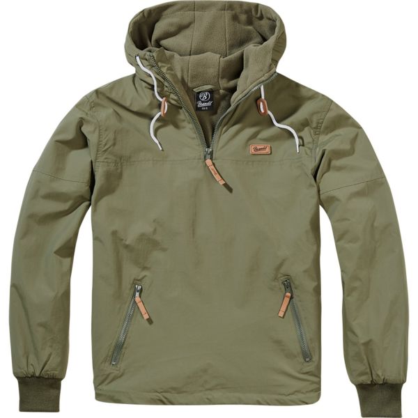 Brandit LUKE Pull-Over Outdoor Army Windbreaker black