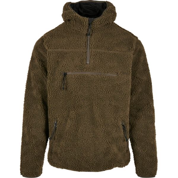 Brandit - Teddyfleece Troyer Worker Sweater olive