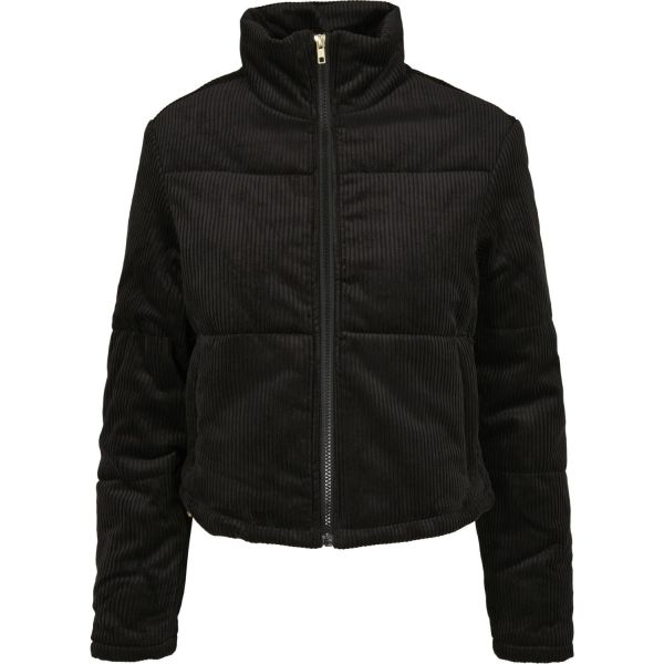 Urban Classics Ladies - Corduroy Puffer Veste white sand