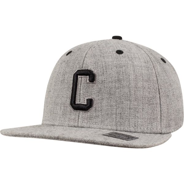 Urban Classics Buchstabe A-Z LETTER Snapback Cap - grau