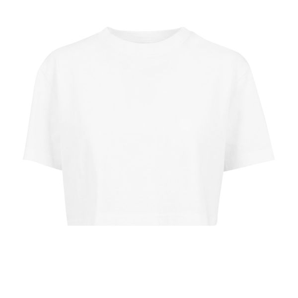 Urban Classics Ladies - Short Oversized Top whitesand