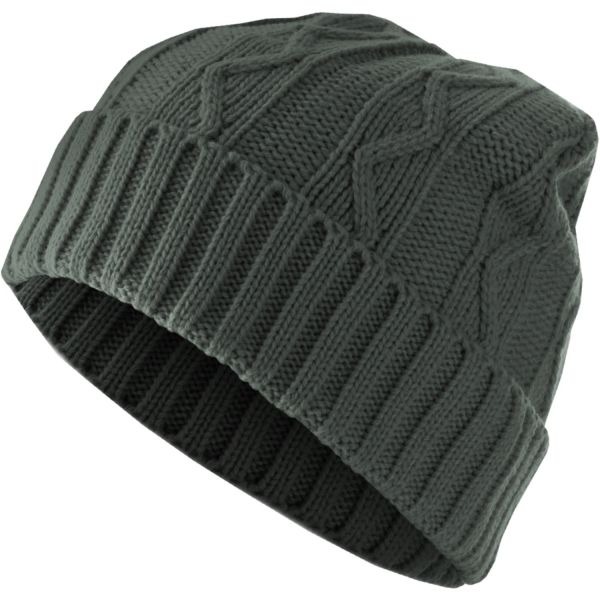 Urban Classics Beanie Bonnet - CABLE FLAP magenta