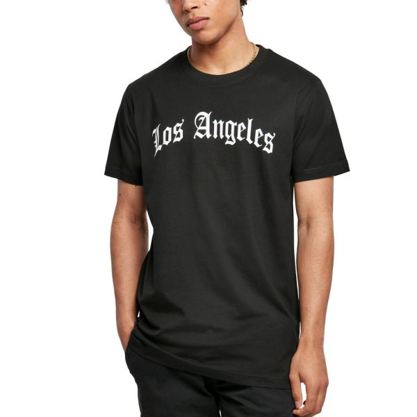 Mister Tee Graphique Shirt - LOS ANGELES noir