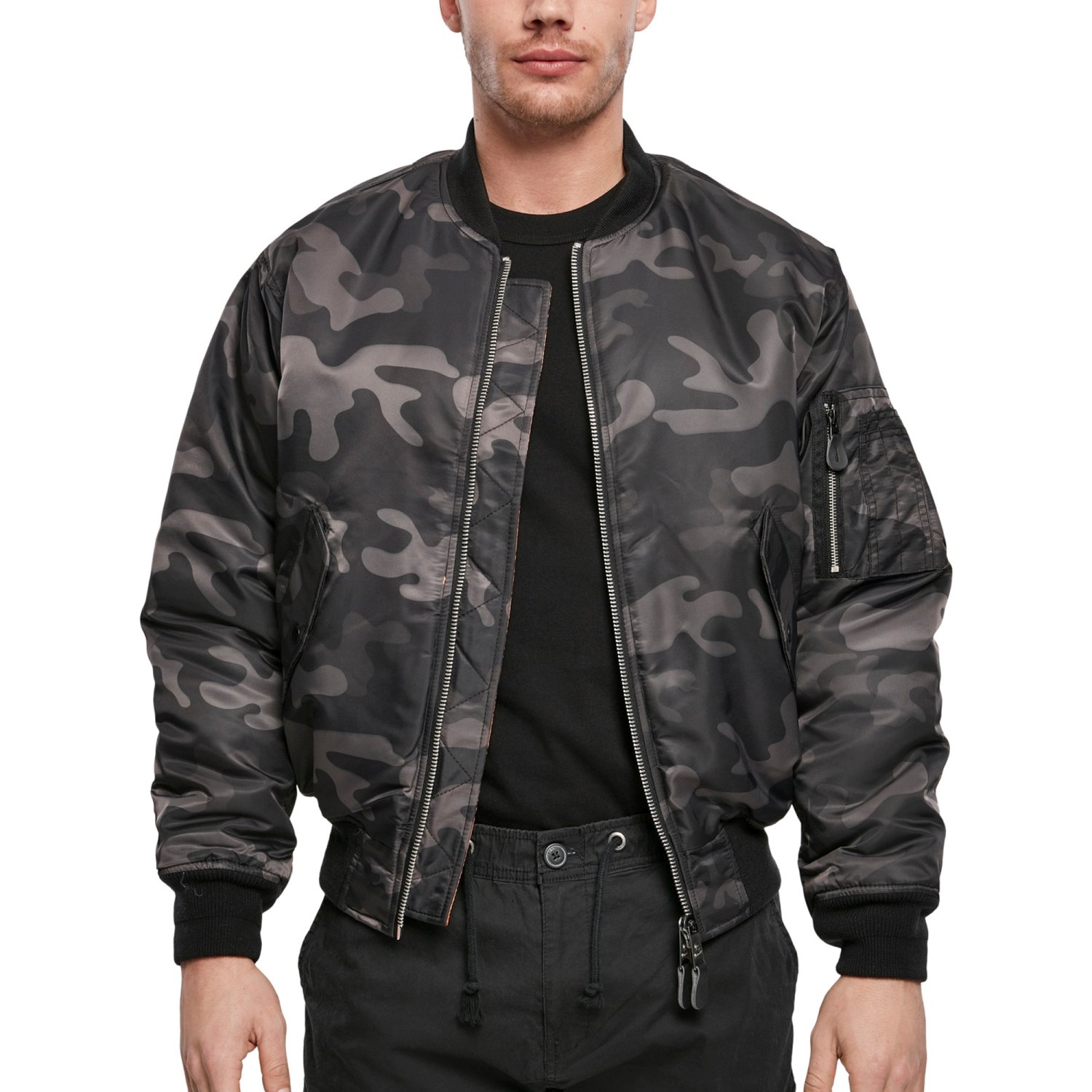 STREET EN MA1 Brandit Jackets | URBAN MENS Jacket | | BOMBER - Bomber | camo dark Jackets