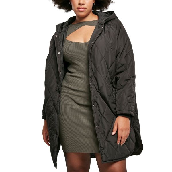 Urban Classics Ladies - Oversized Diamond Quilted Parka