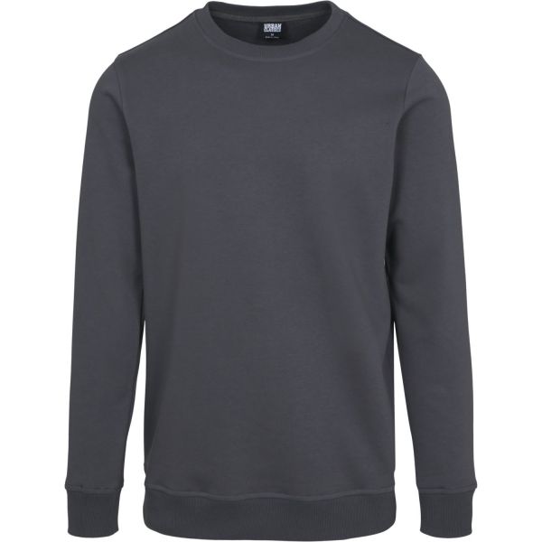 Urban Classics - BASIC TERRY Crewneck Pullover olive