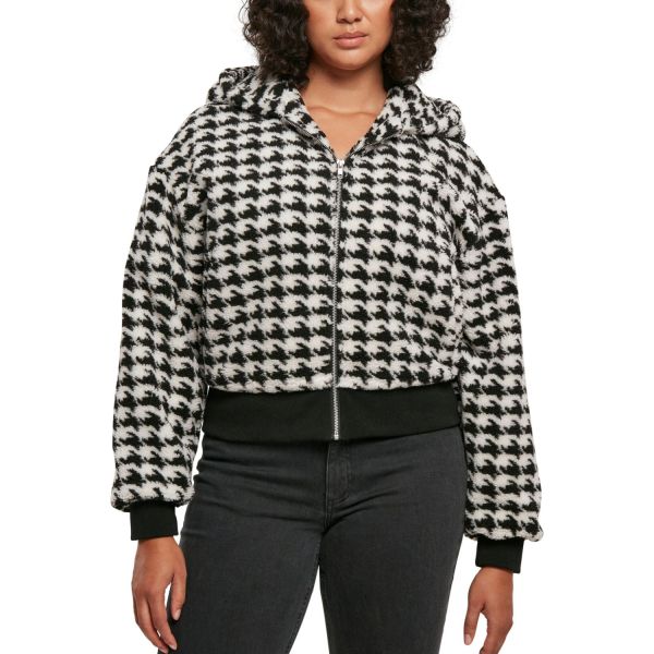 Urban Classics Ladies - Short Oversize Sherpa Veste