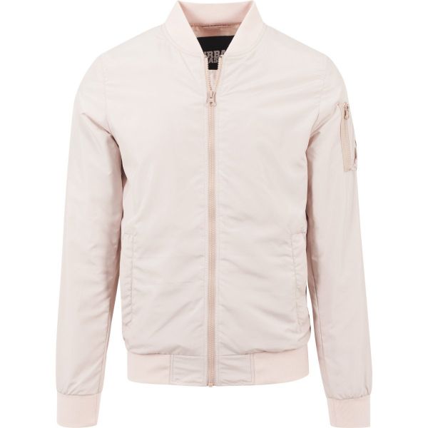 Urban Classics - LIGHT BOMBER Jacket olive fonce