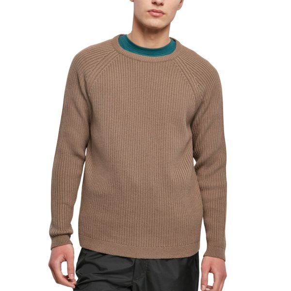 Urban Classics - Ribbed Raglan Sweatshirt Pullover